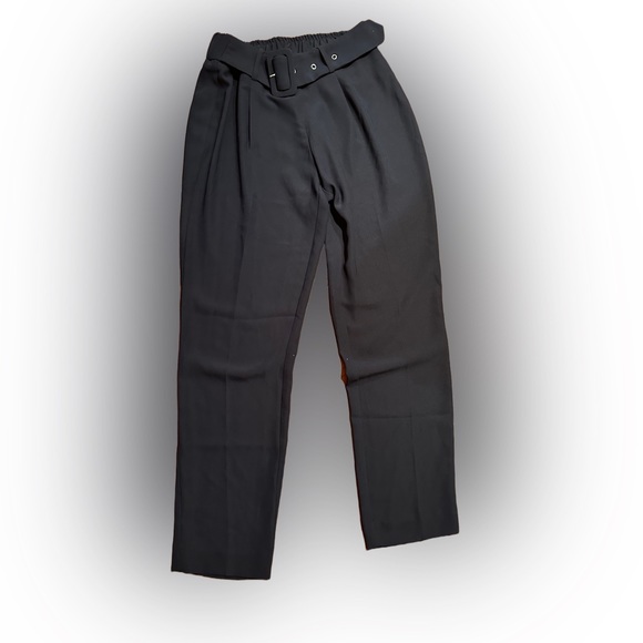 Nine West | Slim Straight | Navy Pants with Buckle | Size Small - Picture 2 of 4